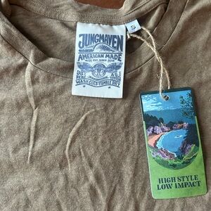 Jungmaven Earthy Tan Long Sleeved Tee